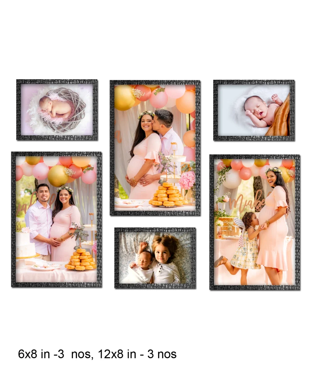 "Perfect Pairings" Set of 6 Wall Frames