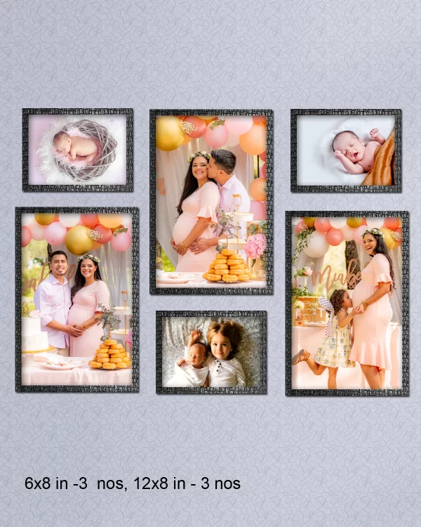 "Perfect Pairings" Set of 6 Wall Frames