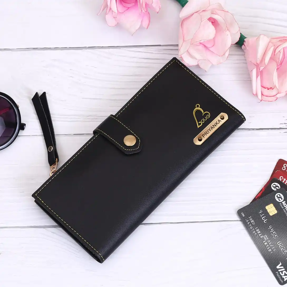 Ladies Women Leather Wallet Double Zipper Card Holder Clutch Purse Long  Handbag | eBay
