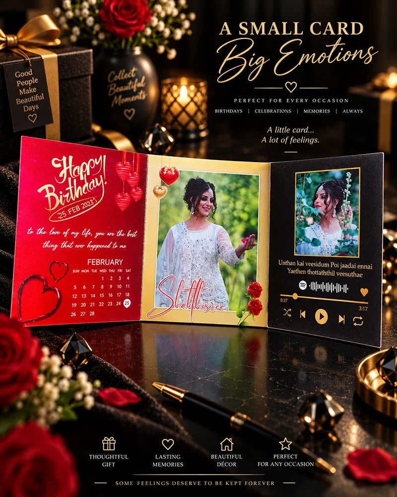 Birthday Greetings Card With Image (2)