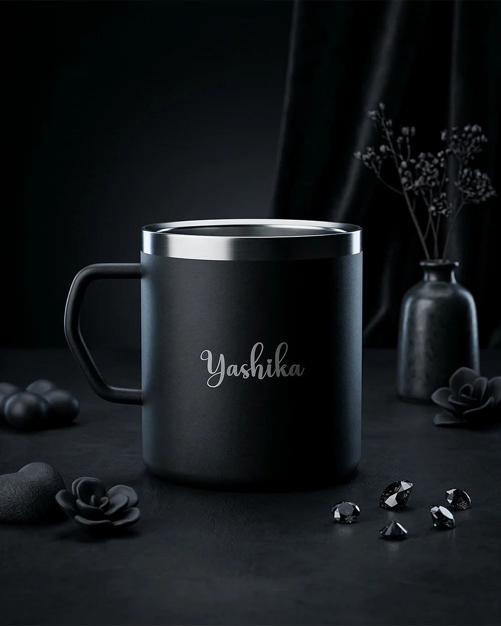 Personalized Double Wall Steel Mug (2)